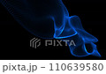 Abstract digital particle wave background 110639580