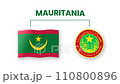 mauritania animated video raising the flag and Emblem, introduction of the name country high Resolution. mauritania animated video raising the flag and Emblem, introduction of the name country high Resolution. 110800896