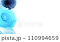 アルコールインクアート_ビデオ_ブルー 110994659