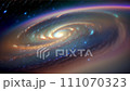 Andromeda Nebula swirling in space 111070323