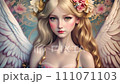 Candy colored blonde beauty angel 111071103