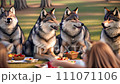 The wolves' picnic. 111071106