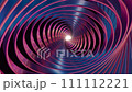 Beautiful abstract colorful swirl background with shiny, dynamic starburst rings, in a 3D rendered loop video for design. 111112221