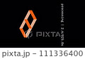 Vertical footage Animated AI generation symbol, black background  and timing 25 sec. 111336400