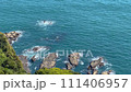 江之島海、岩石區和白浪，左，定點拍攝 111406957