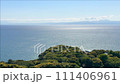 江之島海，逆光大海和地平線，定點攝影 111406961