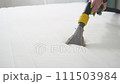 cleaning company cleans the mattress. General cleaning of the mattress 111503984