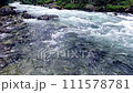 Spectacular whitewater stream, surface, wild water, river, Norway 111578781