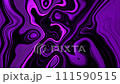 Purple shade liquid fractal motion background, stock video 111590515