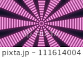 Abstract pink animated hypnotic hypnotic rotating spiral stylish retro background. 111614004
