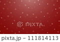 Red background animation with snowflakes pattern 111814113