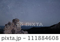 猶他州布萊斯峽谷奇怪岩石周圍的星空時間流逝 111884608