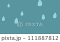 雨水色背景動画 111887812