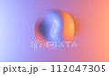 abstract swirl drop video .3d rendering 112047305