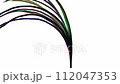 Fiber color cable wire motion (3d rendering) video 112047353