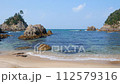 鳥取縣浦富海岸春天的風景 鳥取縣浦富海岸春天的風景 112579316