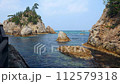 鳥取縣浦富海岸春天的風景 鳥取縣浦富海岸春天的風景 112579318