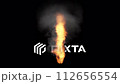 A mesmerizing fire tornado demands attention with its energetic display of powerful forces in motion. This footage with an alpha channel conveys the dynamic essence of fire element. 112656554