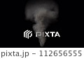 A mesmerizing smoke tornado demands attention with its energetic display of powerful forces in motion. This footage with an alpha channel conveys the dynamic essence of fire element. 112656555