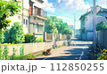 住宅區的貓和麻雀 112850255