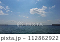Suma sea and winter clouds time lapse 112862922