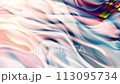 AI-generated content. Slow motion holographic background. Blue, white, pink motion abstract backgrounds. Video can use in vertical position. Live wallpaper best for yours video intro, cover, opener 113095734