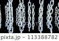 Natural chain movement due to gravity 113388782