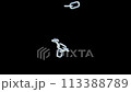 Natural chain movement due to gravity 113388789