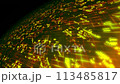 Abstract, technology, big data transfer, dataset, blockchain, server, etc. image 113485817
