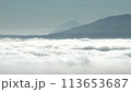 Sea of clouds and Mt. Fuji as seen from Shioreitoge Pass 113653687