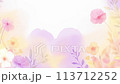 Gradient floral background Gradient floral background 113712252