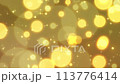 球散景和閃閃發光的星星 113776414
