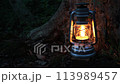 オイルランタンの灯 113989457