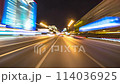 Fast Speed City Drive Timelapse.  114036925