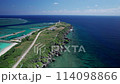 Drone photography of Higashi-Hennazaki, Miyako Island, Okinawa Prefecture ⑦ 114098866