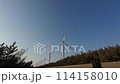 風力発電が並ぶ風車街道！ 114158010