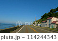 National Route 336 Erimo to Mukaikonura, Samani Town (September, Hokkaido, Sunny) 114244343