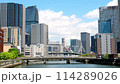 大阪中之島_堂島川風景 114289026