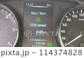 Start Stop system in modern car 114374828
