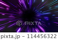 宇宙空間をワープするループ動画 114456322