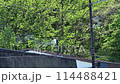 屋頂煙囪冒出白煙的景象 114488421