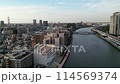 Sumida River drone aerial photography 114569374