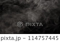 Steam on a black background Vertical video 3x slow motion blur 114757445