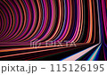 Abstract technology light beam animation background, concert/nightclub stage visual effects infinite loop (4K UHD CG rendering/shading animation) 115126195