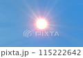 Clear sky, shining midsummer sun, for events and presentations, screensaver, digital art 115222642