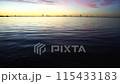 熱帶日落大海的顏色 115433183