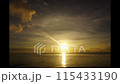 美麗的海洋魔法時刻色彩 115433190