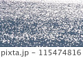 陽光に輝く水面のきらめき 115474816