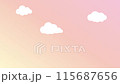 天空的循環背景與流動的雲彩 115687656