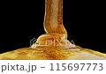 Liquid Gold. Pouring Honey in Motion 115697773